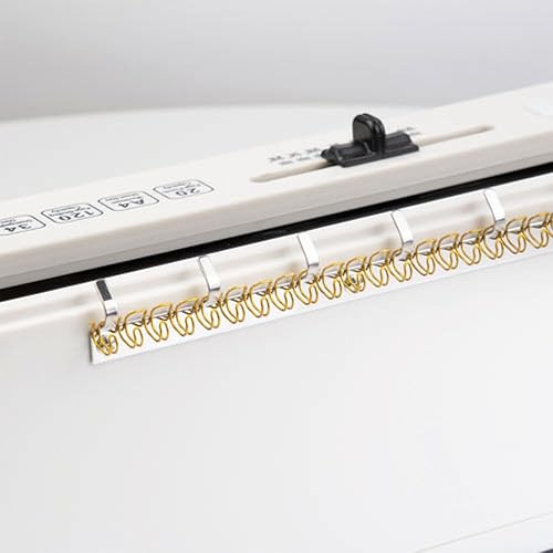 Miniatura 3 de TruBind Máquina de encuadernación de alambre - TB-W20A - Encuadernación de libros asequible en la oficina - Utiliza encuadernación de bucle de