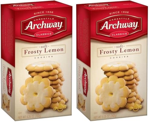 Image of Cookies, Classic Frosty Lemon Cookies, 9.5 Oz (Pack of 2)