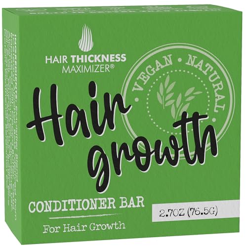 Conditioner Bar for Hair Growth. Eco Friendly, Vegan, Color Safe,