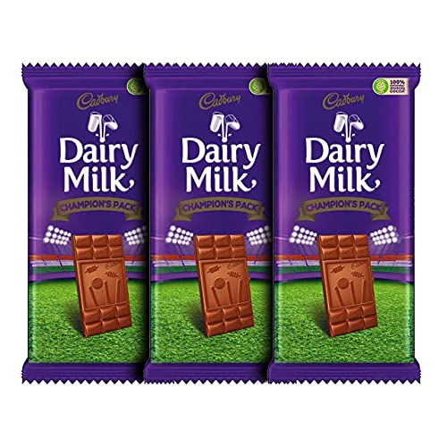 Image of Cadbury Milk Chocolates Champion's Box, 390 Gram, 4 Count (Pack Of 1)