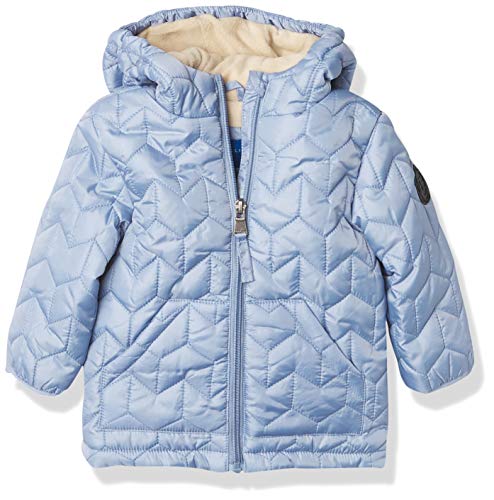 Perry Ellis Baby Boys Quilted Puffers, Forever Blue, 12M