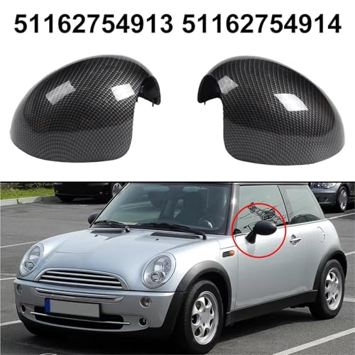 Boîtier rétroviseur Mini Cooper R58 finition carbone premium ajustement parfait - 6