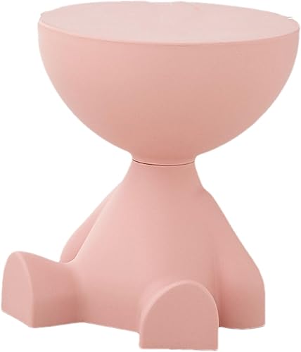 Miniatura 1 de Mesa auxiliar para sofá móvil, mesa auxiliar, mesitas de noche redondas con estante de almacenamiento, mesa final de moda