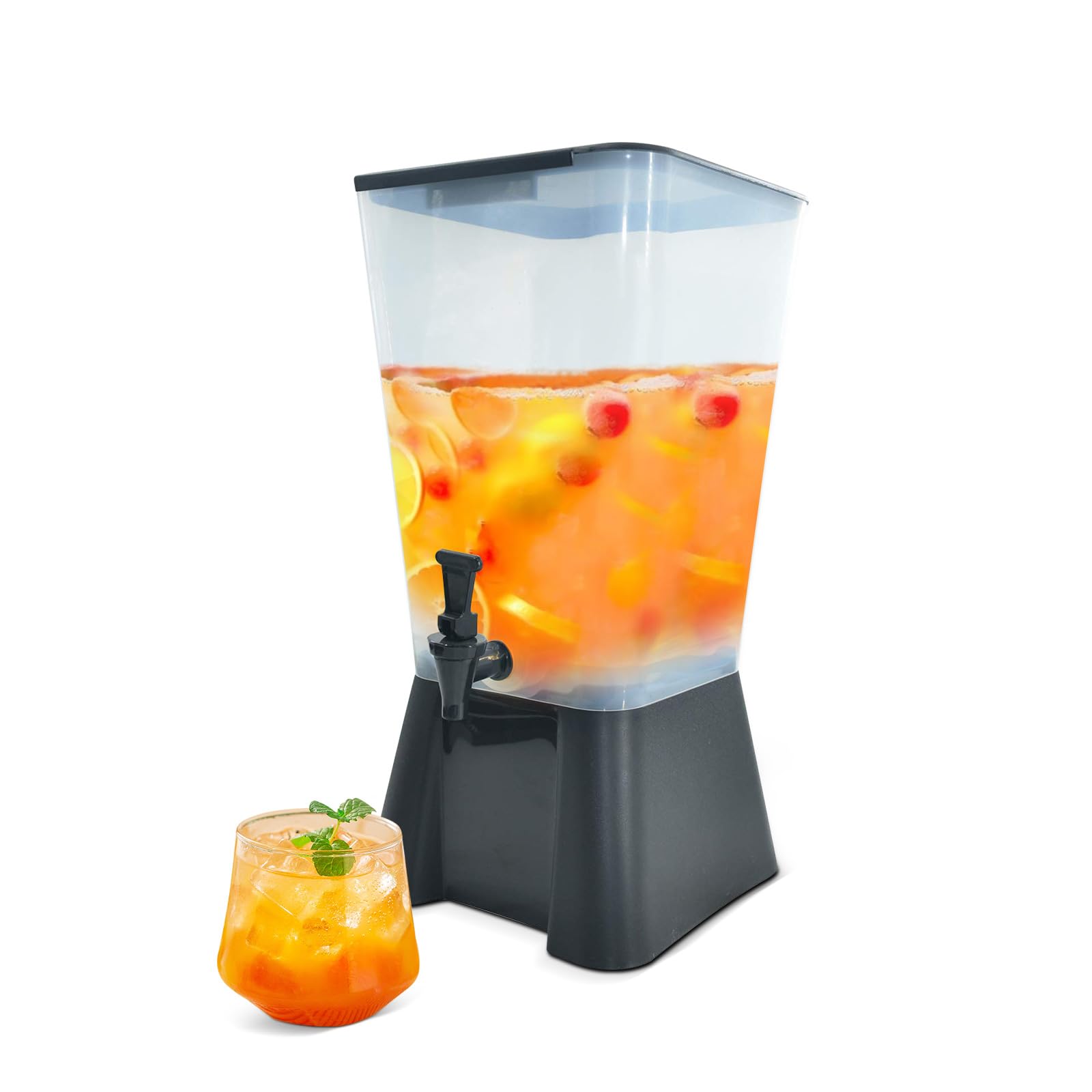 Hakka 5-gallon beverage dispenser for commercial beverage stations