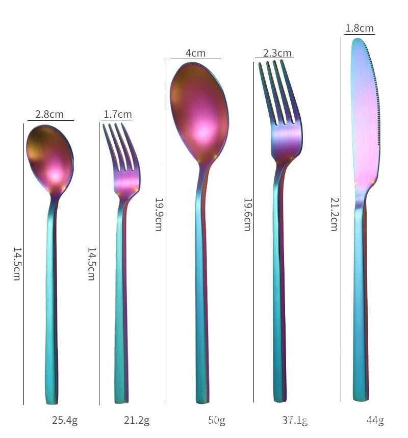 Set Cuchillos Cocina 1050 Piezas Acero Inox miniatura 2