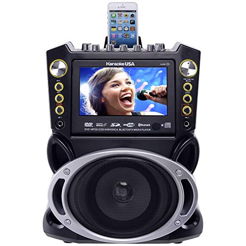 Karaoke Usa Karaoke System - Portable, Black (Gf844) #TOP3