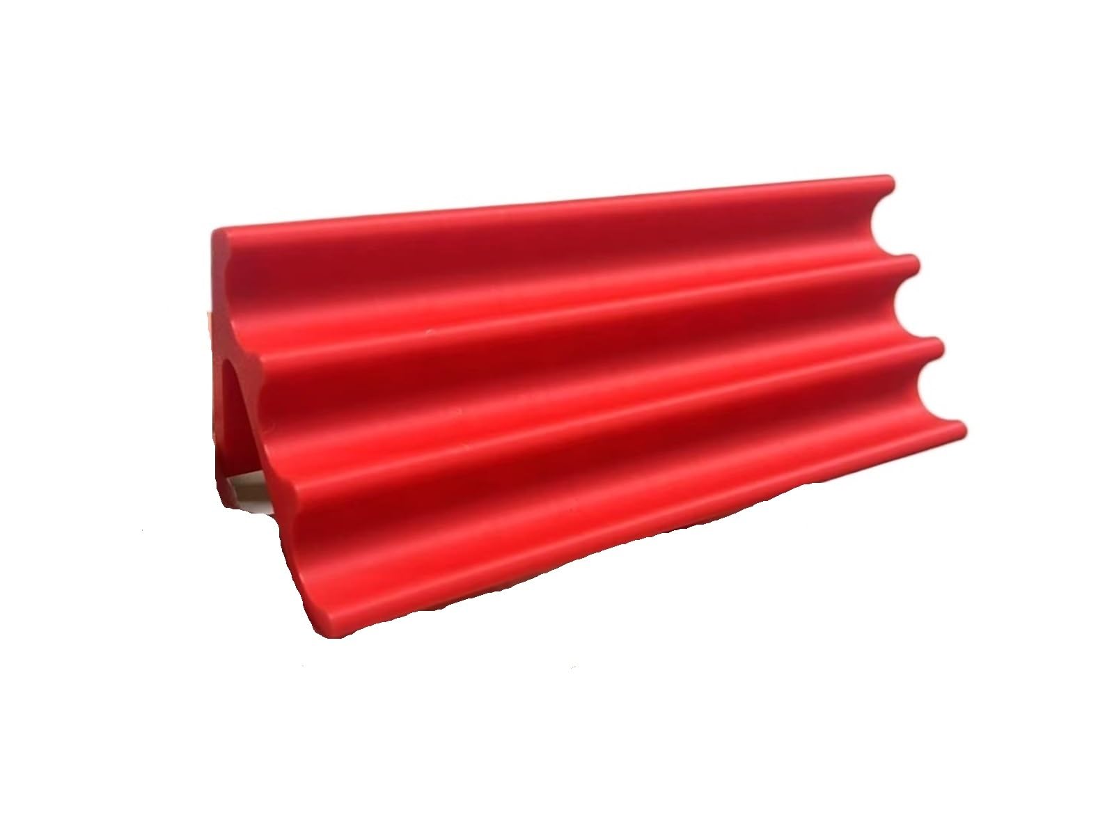 Ladfrtyu Red Fountain Pen Holder Pen Holder Modern Minimalist Style Stand 3D Printed Office Desktop Organizer(Red)