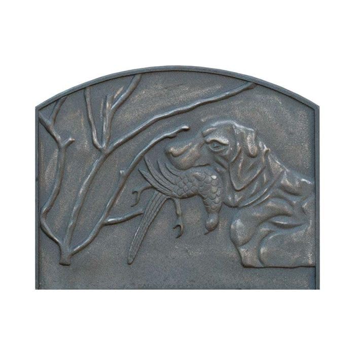 Placa de hierro fundido para chimenea decoración Captura 48 × 38 H cm SP. 1,6 cm DS