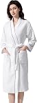 Inner Wish Women's Soft Terry Cloth Bathrobe - Ultra Absorbent Quick Dry Kimono Robe for Shower,Spa,Home