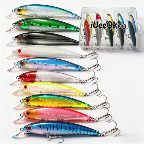 Accessoires de pêche au brochet : 10 leurres swimbait réalistes truite et perche