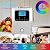 OUOQNUE Alkaline Water Ionizer Machine, Adjustable 2.8-11 pH and Hydrogen-Rich Water System, 5 Modes, Countertop or Wall-Mounted Design, Ideal for Home and Office Use White