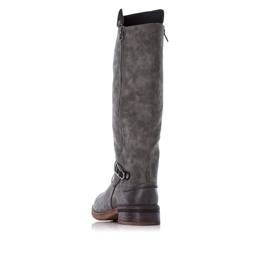 Rieker Damen Stiefel grau - Buty Chelsea. Kobiety