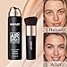 Airbrush Makeup Foundation Spray, Flawless Full Coverage Foundation, Long-Lasting, Breathable & Moisturizing for Older Women, Teens,Mature Skin, Buildable Coverage for Smooth Radiant Skin（BUFF BEIGE）