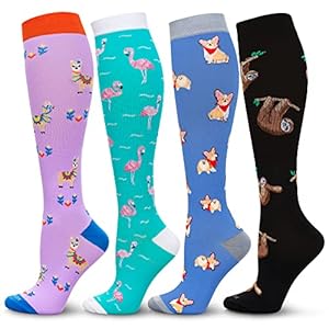 Compression Socks Women and Men, 20-30mmHg, Best for Nurses, Travel, Pregnancy…