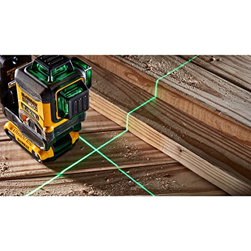 Dewalt 20V Max Laser Level, Cross Line Laser, 3X360, Green, Bare Tool Only (Dcle34031B), Black #TOP7