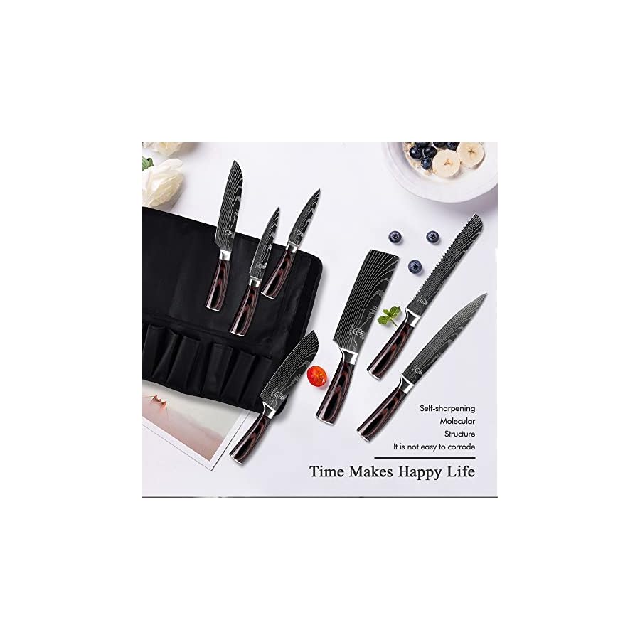 Knife-SetFULLHI-14pcs-Japanese-Knife-Set-Premium-German-Stainless-Steel-Kitchen-Knife-Set FULLHI Knife Set, 14pcs Japanese Knife Set, Premium German Stainless Steel Kitchen Knife Set