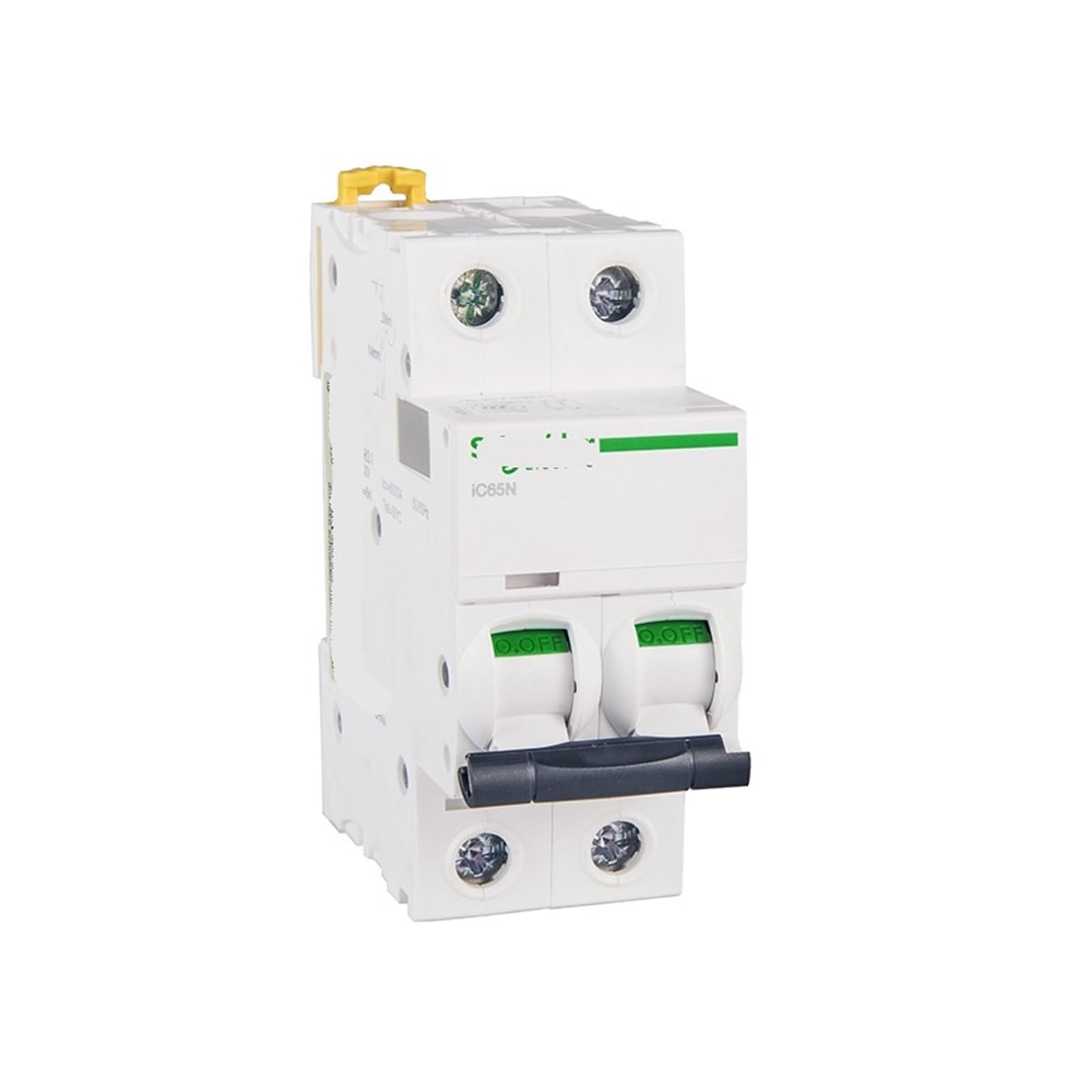 Interruptor iC65N 2P D4A automático evita cortes por sobrecarga en motores de baja potencia