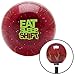 American Shifter 296744 Shift Knob (Green Eat Sleep Shift Red Flame Metal Flake with M16 x 1.5 Insert)