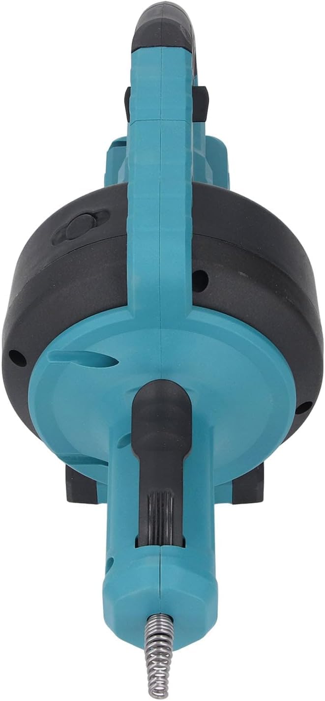 Desatascador de tuberías inalámbrico con alimentación automática para tuberías de 34-2 pulgadas, cable de 7 m, LED, control de velocidad.
