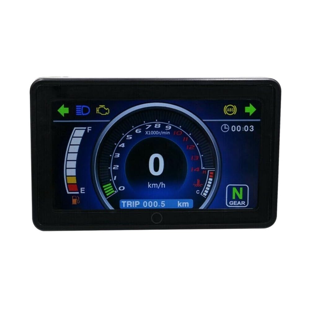 Speedometer Odometer Meter Universal 12V Motorcycle Full Display Multi-Function Instrument Speedometer Digital Odometer Motorcycle Speedometer