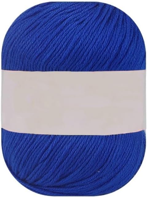 5 Rolls 50g Silk Protein Cotton Yarn for Crocheting Hand Knitting Blend(55)