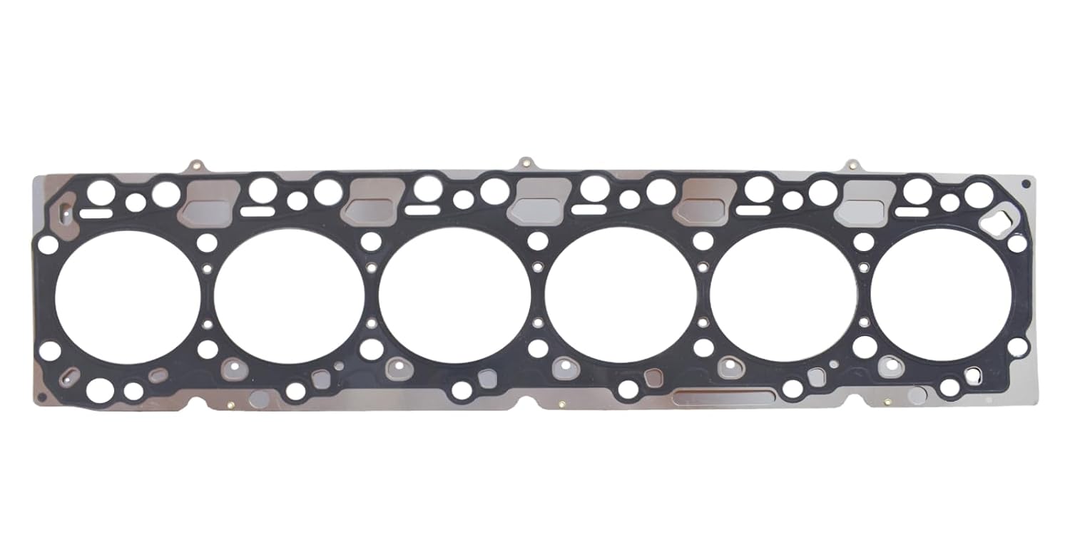 Overhaul Engine Gasket Set Upper and Lower Set fits Cummins 6.7 L ISB QSB Dodge Truck RAM 2500-3500 4955229 4955230, 2 Year Factory Warranty, Made in Turkey, ISO 9001 Certified