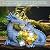 Yardancer Dragon Solar Garden Statues Outdoor Decoration with Succulent and 6 LED Lights,Dragon Figurine Solar Lights Lawn Décor,Outside Statue Ornament for Patio, Balcony, Yard,Unique Gift for Mom