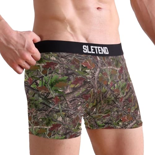 Men's Boxer Briefs Soft Breathable Comfort Underwear Stretch Boxer Shorts S-XXL2