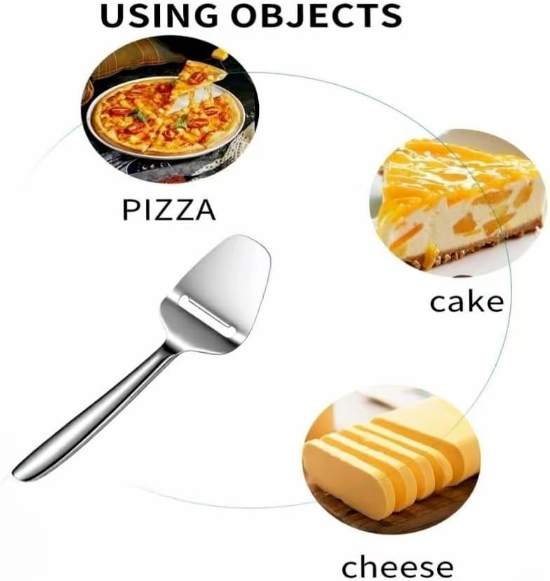 Miniatura 9 de Cortador y cortador de queso de acero, herramienta multifuncional de mano para bloque de queso (mozzarella, cheddar, gruyere), antiadherente, apto