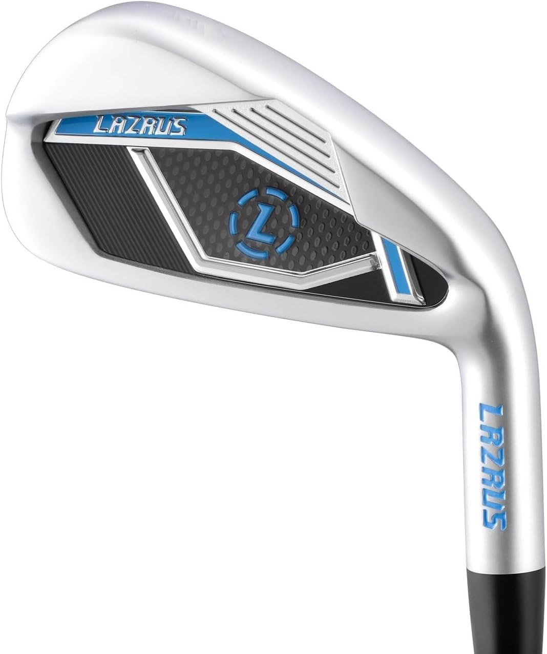 LAZRUS LAZ2 Premium Mens Golf Club Irons Sets/Individuals - Engineered to Improve Your Golf Game, Right and Left Hand, Stepped Steel Shafts, Forgiving Golfing Irons