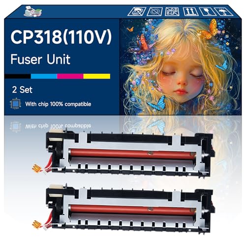 CP318(110V) Fuser Unit Compatible with Xerox DocuPrint CM315z CP315dw CP318w CM318Z Printers (2 Set)
