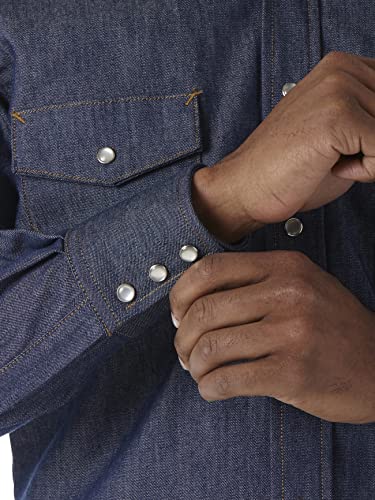 Wrangler Mens FR Flame Resistant Long Sleeve Twill Work Shirt4