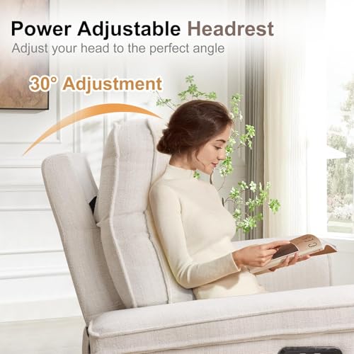 Sillón Power Lift Plegable Tela miniatura 3