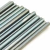 Gewindestangen Edelstahl DIN 976 Gewindestab Stahl verzinkt 1 m Meter 1000 mm (10, M 20)