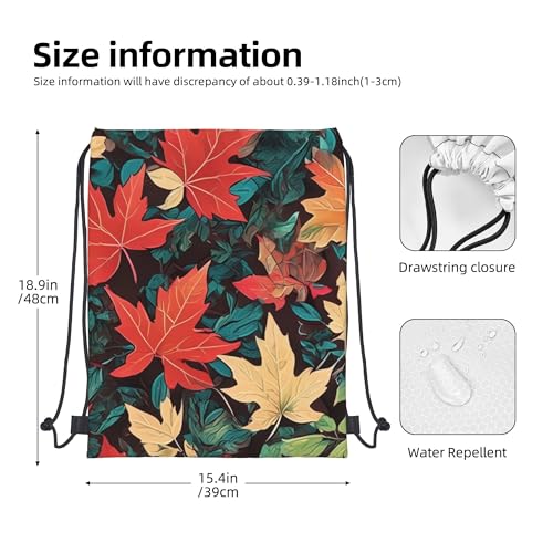 Drawstring backpack, sports gym bag with zippered side pockets foldable for sports, shopping, gym, traveling2