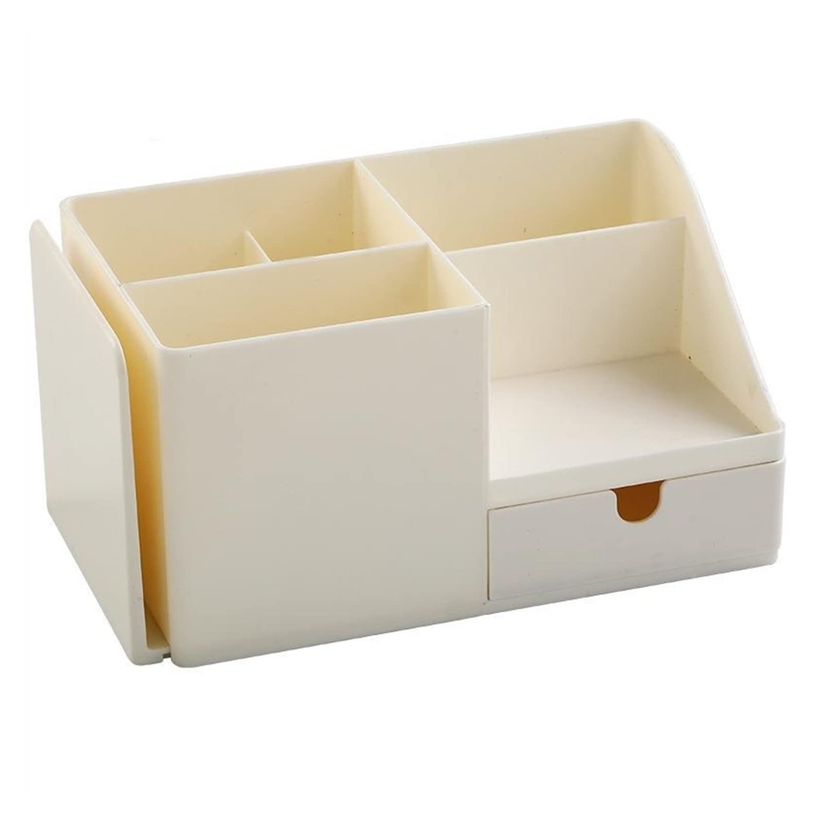 Pot à crayons Nouveau ABS bureau bureau organisateur bacs support de rangement bureau crayon stylo articles divers boîte extensible papeterie bureau fournitures scolaires Porte stylo ( Color : Beige ,
