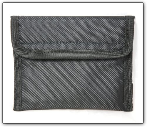 Mundstücktasche für 3 Mundstücke - Stabile Aufbewahrung für bis zu 3 Mundstücke für Blechblasinstrumente, z.B. Trompete, Kornett, Waldhorn etc.