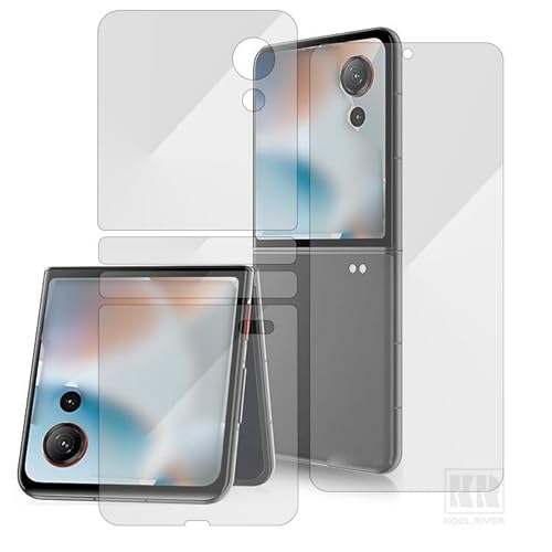AGENIUS�EFor nubia Flip3 �ی�t�B���� 1�Z�b�g5������ �t���ی�t�B���� PET �t���ی�v���e�N�^�[ For ZTE �k�r�A �t���b�v3 �����x ��ʕی� �O��ی�