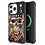 Cartoon Skull American Flag