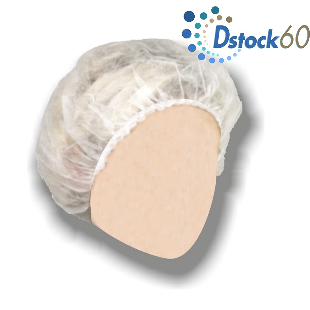 DSTOCK60 - LOT DE 1000 CHARLOTTES JETABLES A CLIP A USAGE UNIQUE - FILET POUR PROTECTION CHEVEUX