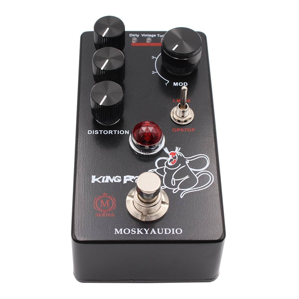 Mosky Audio King Rat Distortion 4 Mode Select Knob : Amazon