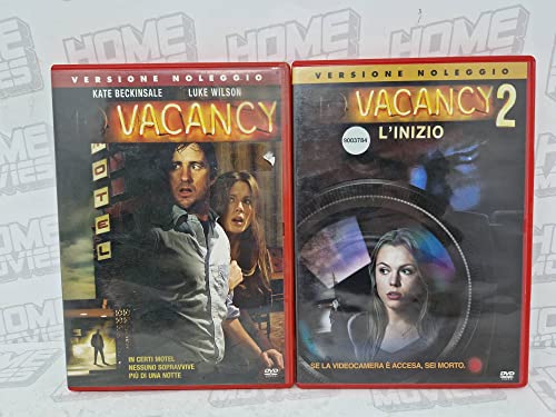  VACANCY 1 (2007) + VACANCY 2 (2008) - Lotto saga DVD - Italiano, usato