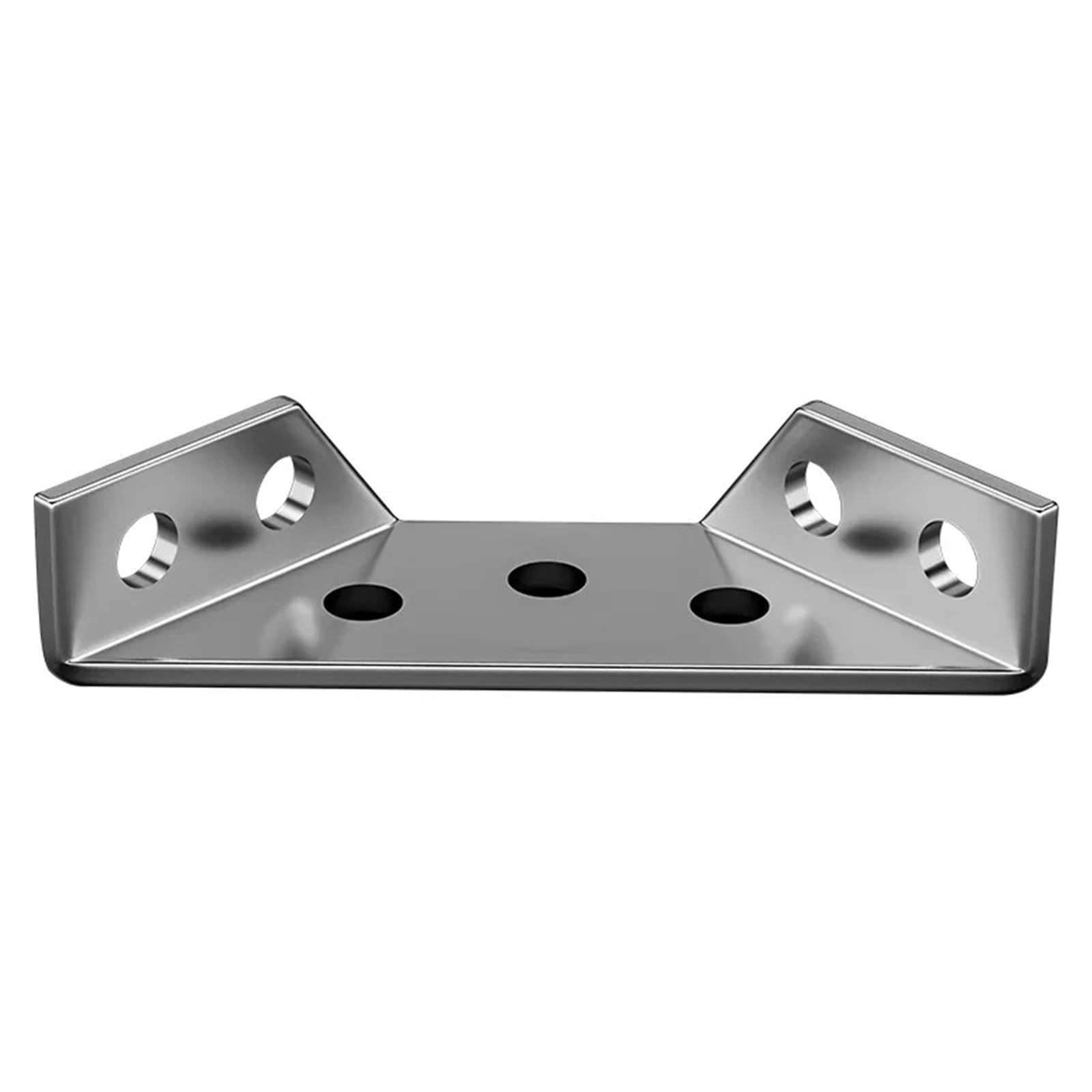 Corner Braces Brackets Thickened Stainless Steel Corner Bracket with Screws for Cabinet Frame and Shelf Fix Assembly(0.8mm-4pcs)