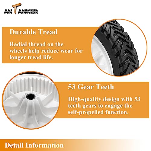 Antanker Wheel Tread Detail