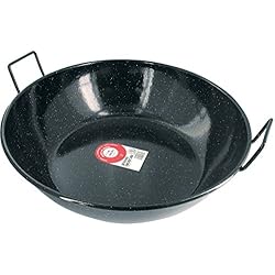 Sartenes Hondas Grandes GARCIMA - Sarten Esmaltada Honda C/Asas Garcima 40 Cm