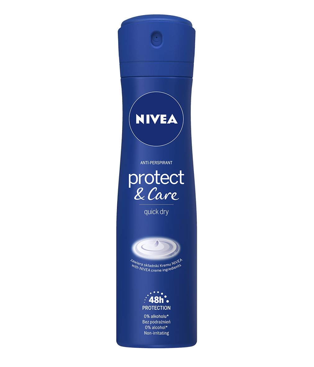 NIVEA Protect&Care 48 H Antyperspirant w sprayu dla kobiet 150 ml