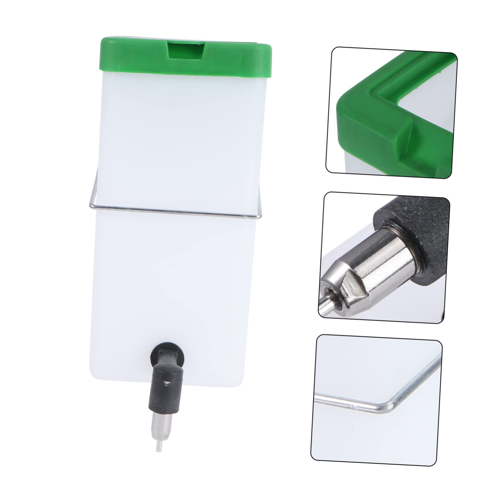 BESPORTBLE 3pezzi Distributore Automatico Per Conigli Abbeveratoio Plastica Per Animali Domestici Facile Da Installare e Utilizzare Adatto Per Tutti Tipi Di Ambienti