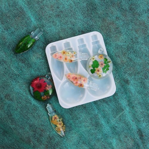 La Mejor Lista de Moldes de focos navideños disponible en línea. 24 moldes de focos navideños marca HYROOY (3)