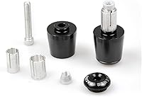 Vista 4 de Handlebar End Plugs for Yamaha XTZ125 XTZ 125 XTZ-125 2003-2016 2004 2005 2006 2007 2008 Motorcycle Handlebar Hand Grips Handle Bar End Cap Plugs