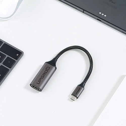 Miniatura 2 de Upgrow Adaptador USB C a HDMI 4K a 60Hz Cable tipo C a HDMI Compatible con Thunderbolt 3 para MacBook Pro, Air, iPad Pro, Pixelbook, XPS, Galaxy y